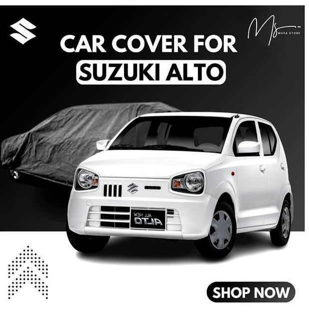 Durable Grey Car Cover – 1 Pc | Enhanced Visibility & Weather-Resistant Protection