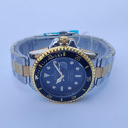 Men’s Round Quartz Stainless Steel Watch – 1 Piece