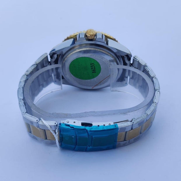Men’s Round Quartz Stainless Steel Watch – 1 Piece