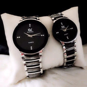 Chic Unisex Couple Watches – 2-Piece Quartz Analog Set