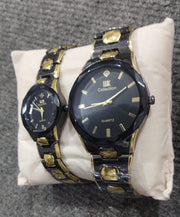 Stylish 2-Piece Quartz Couple Watches