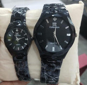 Stylish 2-Piece Quartz Couple Watches