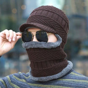 Beanie Winter Cap With Nick Warmer