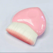 High Coverage Blush Brush - Smooth Pink & White Makeup Tool