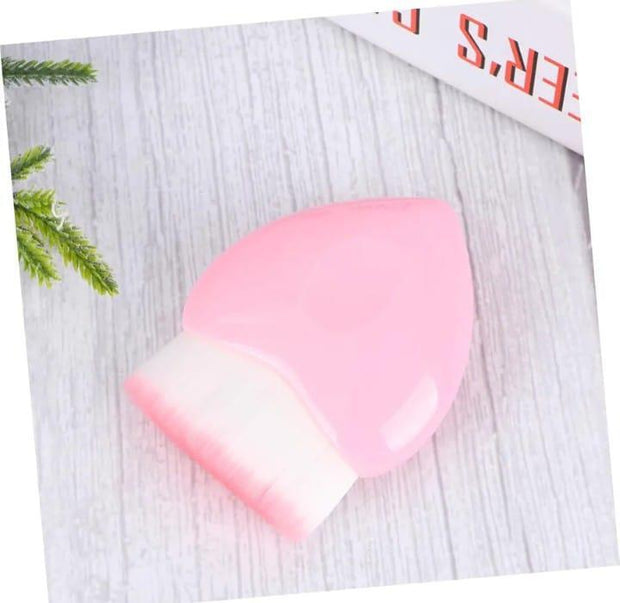 High Coverage Blush Brush - Smooth Pink & White Makeup Tool