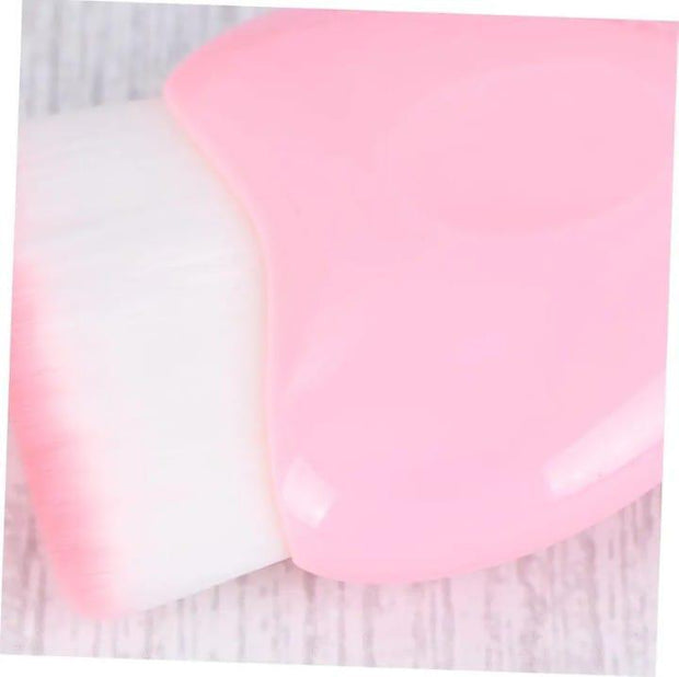 High Coverage Blush Brush - Smooth Pink & White Makeup Tool