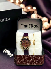 Chic Women’s Leather Watch