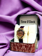 Chic Women’s Leather Watch