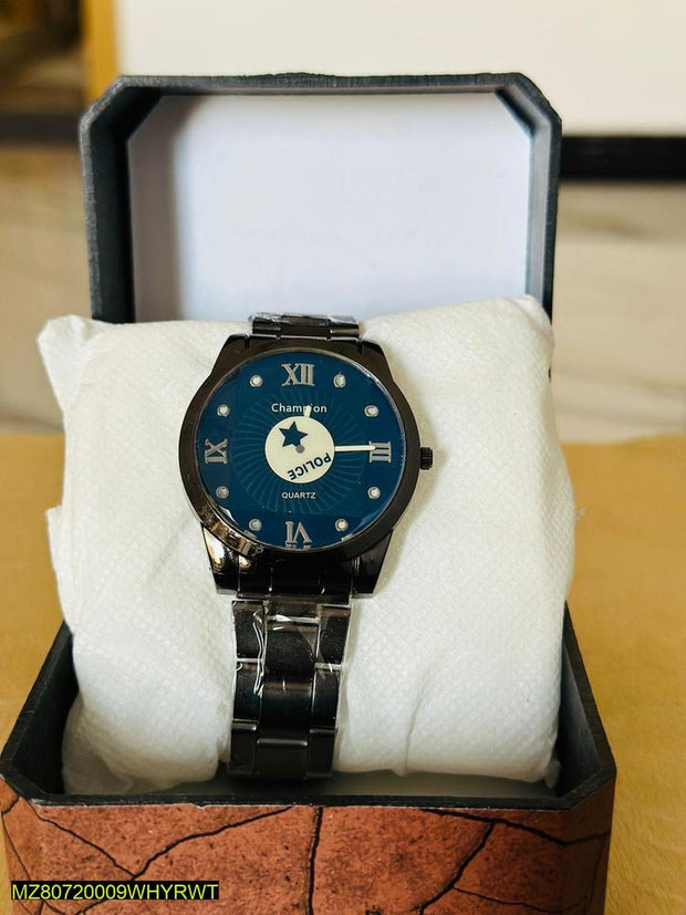 Trendy Unisex Round Dial Watch