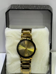 Men’s Chain Watch – Classic Stainless Steel Analog Timepiece