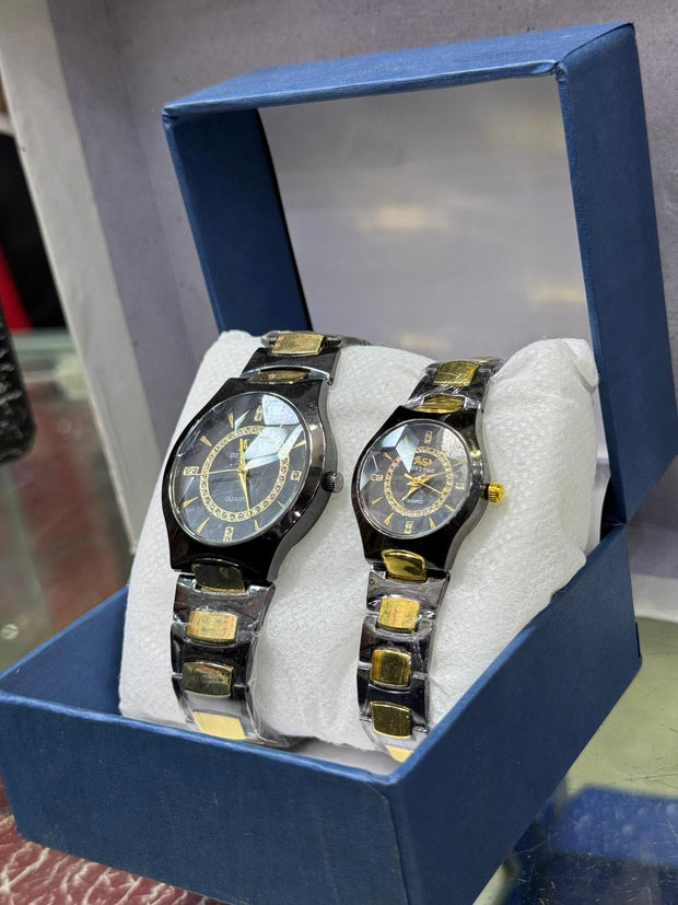 Elegant Couple Watch Set
