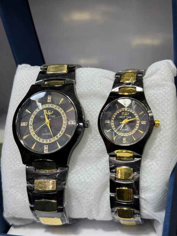 Elegant Couple Watch Set