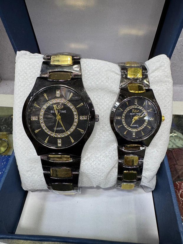 Elegant Couple Watch Set