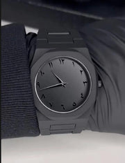 Men’s Black Quartz Analog Watch – 1 Piece